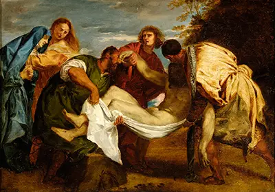 The Entombment of Christ Eugene Delacroix